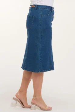 Iben denim skjørt