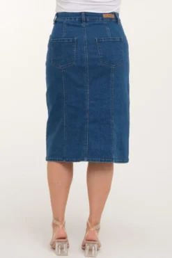 Iben denim skjørt