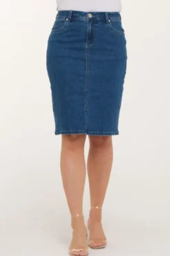 Izzy denim skjørt