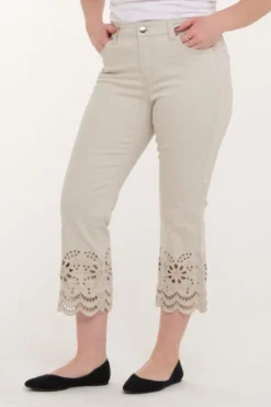 Julie cropped bukse