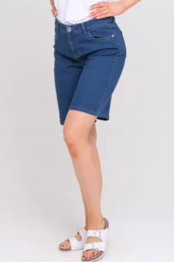 Pauline denim bermudashorts