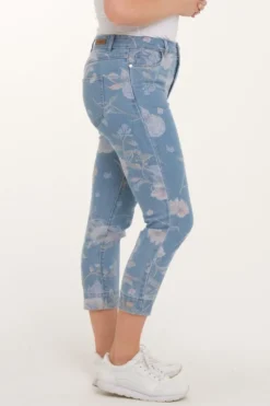 Siri denim capri
