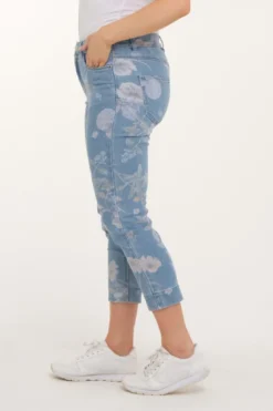 Siri denim capri
