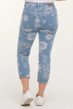 Siri denim capri