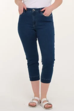 Siri denim capri