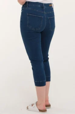 Siri denim capri