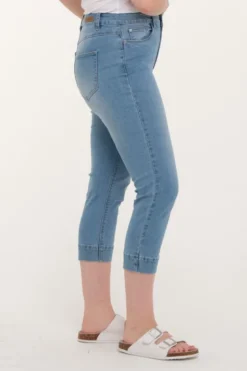 Siri denim capri