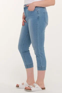 Siri denim capri